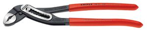 KNIPEX Wasserpumpenzange "Alligator" 8801, L= 250mm, -Ø 36mm, PVC-Griffhülle - Zangen, Schneiden