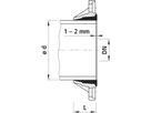 Zweikammer-Flansch für Gussrohre 7100 PN 10 DN 300 / AD 326mm - Hawle Flanschformstücke
