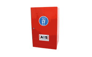 Aufbewahrungsschrank 400x350x650 mm PS-1015 ABS Care+ mit Zylinderschloß - ABS Absturzsicherung PSA + Werkzeuge