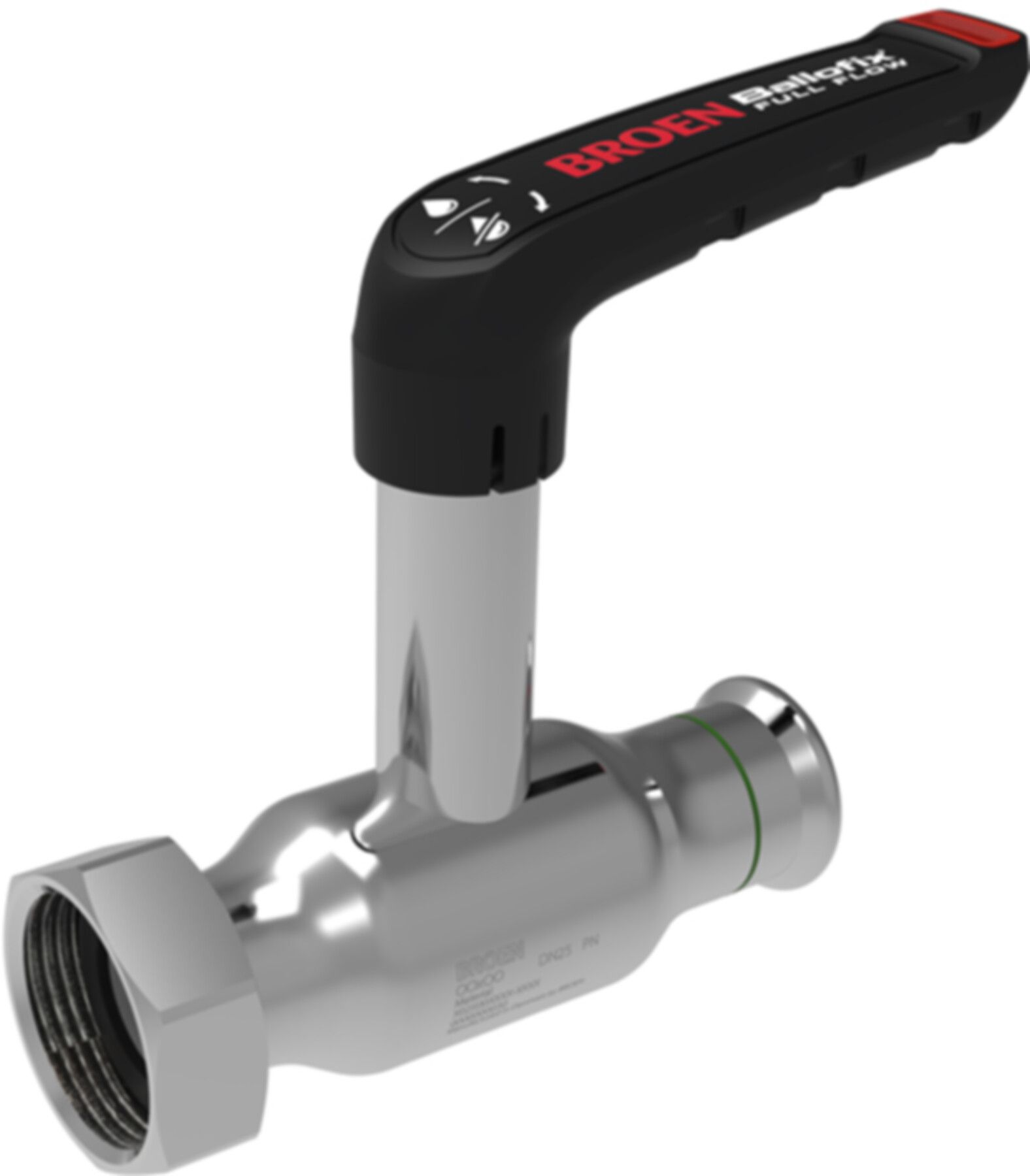 Press-Kugelhahnen lange Spindel Ballofix Fullflow BF214011