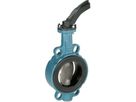 Absperrklappe Z011-A-therm m/Rasterh. -20 bis +120°C PN 6/16 DN 20 - Ebro Absperrklappen