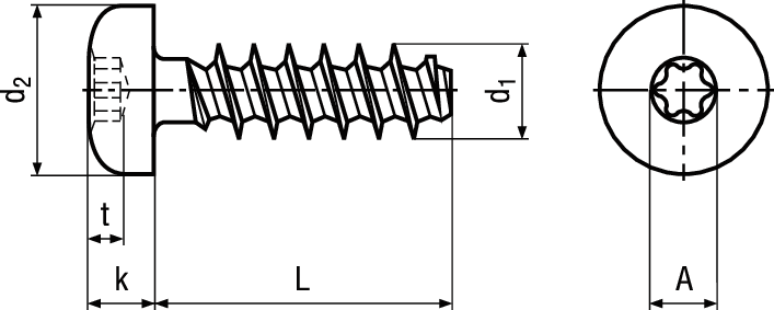 PT® WN 1452 Torx plus® Autos® vzb BN13265 K35x16WN1452/15 - Bossard Schrauben