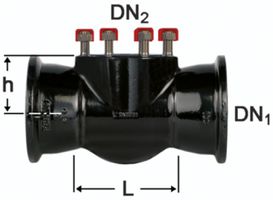 STM-T-Stücke Universal Fig. 2854 (UA) vonRoll hydro
