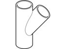 Abzweig 45° d 315/160mm 372.145.16.1 - Geberit-PE-Formstücke