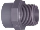 Übergangs-Muffen AG 25 - 3/4" 721 910 707 - GF Hart PVC-U Formstücke