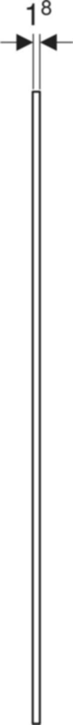 GIS-Pro Aquapaneel Pro 160 x 60 x 1.8cm 461.709.00.2 - Geberit-GIS