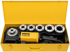 REMS Gewindeschneidmaschine, Amigo 2 Set 540020, R 1/2"-3/4"-1"-11/4"-11/2"-2" - Sanitärwerkzeuge