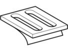 Dämmunterlage 12 x 5cm 461.194.00.1 - Geberit-Duofix
