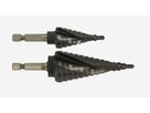 TIVOLY Stufenbohrer HSS tialN Shock Series Schaft 6.35 , 1x 4-20 mm , 1x 4-30 mm - Bohren