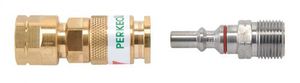 PERKEO Quicky Schnellkupplung z. Umfüllen IG G3/8 LH x AG G3/8 LH - Spenglerwerkzeuge