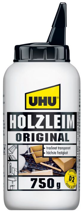 UHU Holzleim, Original 250g, in Flasche - Kleben