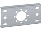 Montageplatte einfach 601.736.00.1 gerade / kurz - Geberit-Push Fit-Formstücke