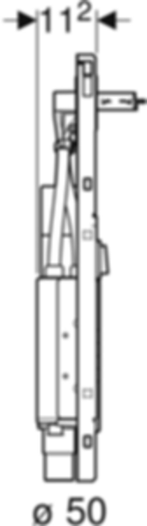 Set für ONE Waschtisch/ONE Wandarmatur 74cm x 24.5cm 461.472.00.1 - Geberit-GIS