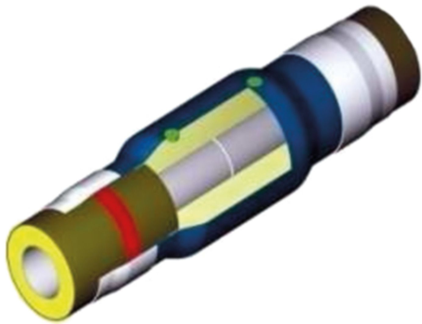 Verbindungsmuffe S-63 / S-40+32 d 125mm inkl. PUR-Schaumpackung - Isopex Fernwärmeleitung