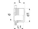 ELGEF Endkappe PN 16 (Karton à 3 Stk.) d 140mm 753 961 716 - ELGEF Plus Elektroschweissfittinge
