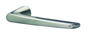 MEGA Haustürdrücker 33.300, vernickelt matt 16mm, 4-Kant: 9mm, TS: 50-65mm - Tür- und Sichtbeschläge