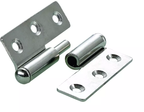 Hettich Möbelband Rechts, vernickelt, 50 x 40mm, à 2 Stk - Diverse Möbelbeschläge und Zubehör