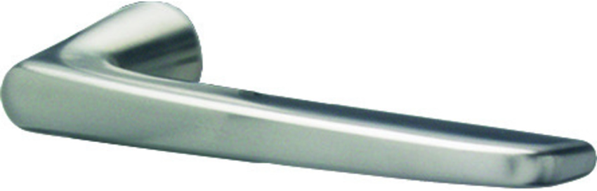 MEGA Haustürdrücker 33.300, vernickelt matt 16mm, 4-Kant: 9mm, TS: 50-65mm - Tür- und Sichtbeschläge