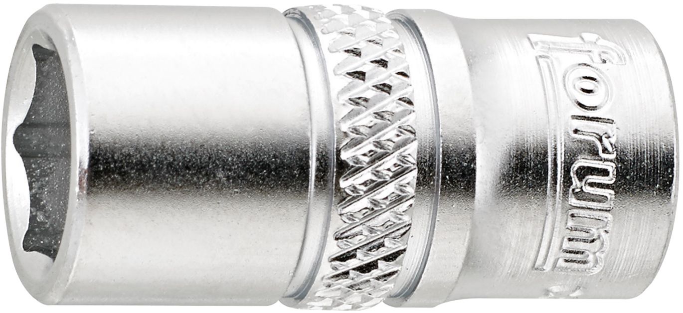 6kt.-Steckschlüssel-Einsatz, CH-V matt 1/4" x 7 mm, L= 25 mm - Steck- und Drehmomentschlüssel