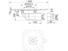Balkonablauf SwissUnico waagrecht 63/75mm 3-830036 - SCHACO Entwässerungstechnik
