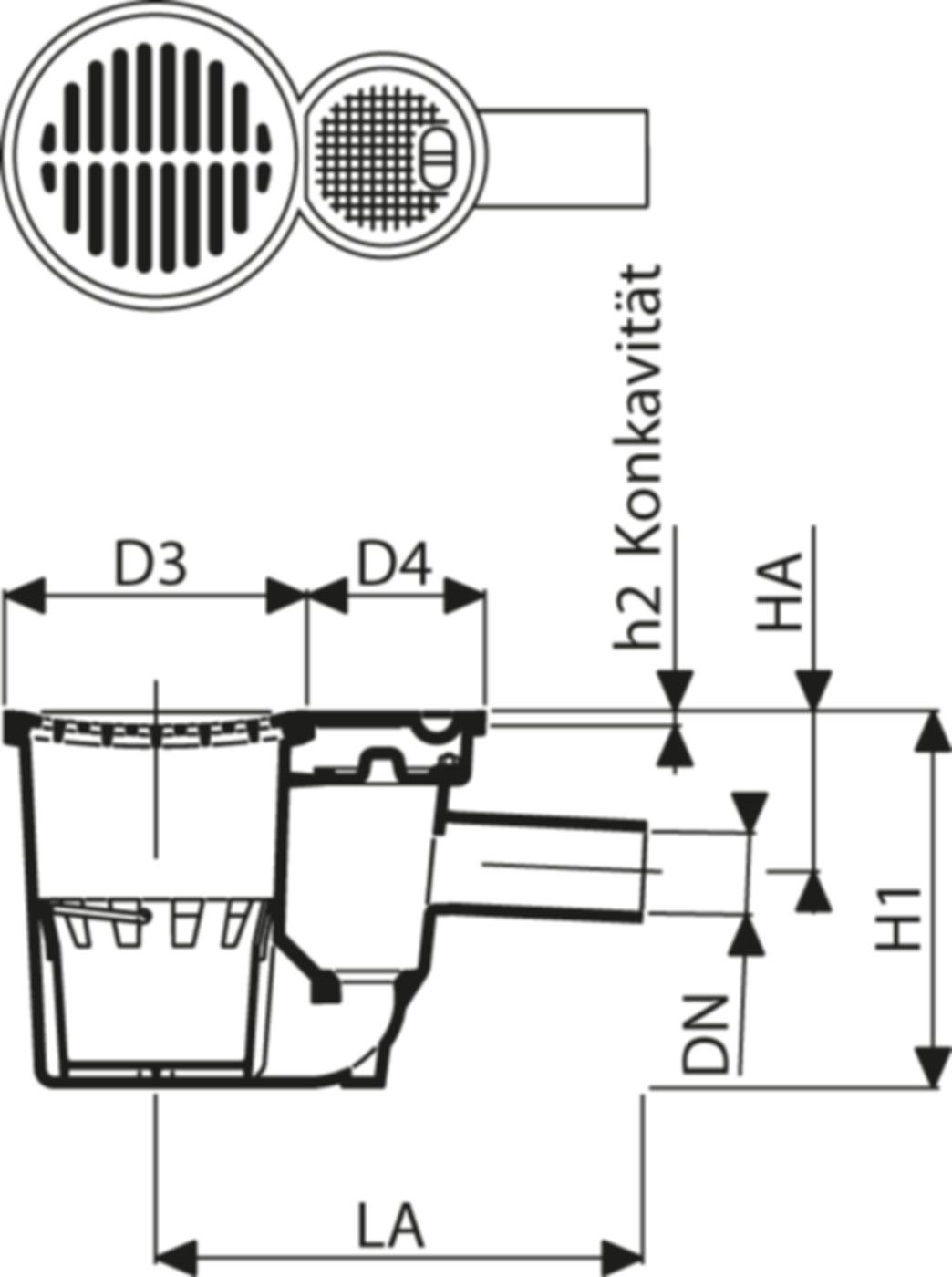 Fig. 1784 010 00 1to """Stadt Basel""" - Bodenabläufe von Roll