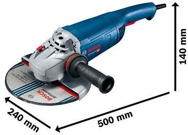 Winkelschleifer GWS 22-230 J Ø 230mm, 2200W, 6500/min, im Karton - Bosch Elektrowerkzeuge