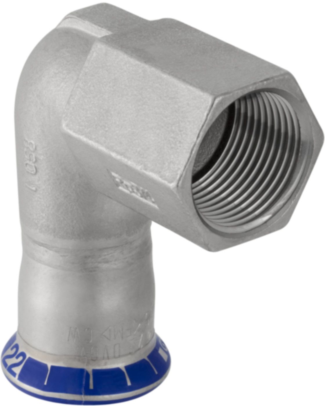 Übergangswinkel 90° m/IG 35mm-11/4" 33807 - Mapress-Sanitär-Presssystem-Formstücke
