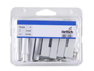 Hettich Anschlag-Türdämpfer Kunststoff grau, 16 x 53mm, à 4 Stk - Diverse Möbelbeschläge und Zubehör