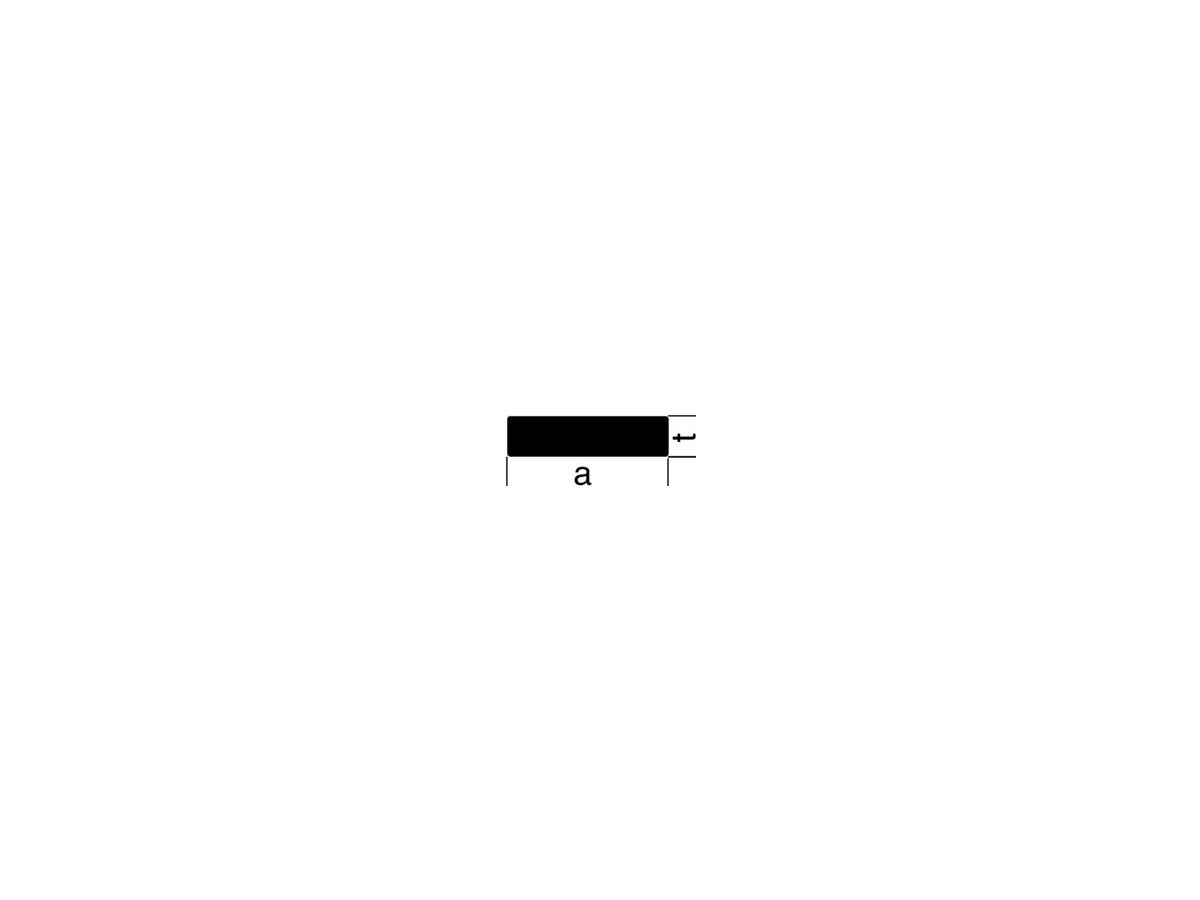 EN 10277-2/10278, Tol. h11 50.0/12.0 mm - Schwarz Stahl AG, Lenzburg