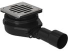 Bodeneinlauf Varino horizontal 50/63mm 388.030.00.1 nicht siphoniert - Geberit-PE-Formstücke