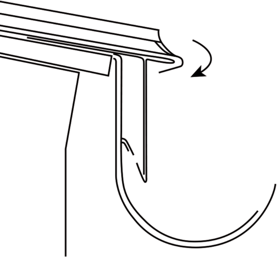 MASC Segment-Traufbieger Grundgerät L=415mm , rot - Spenglerwerkzeuge