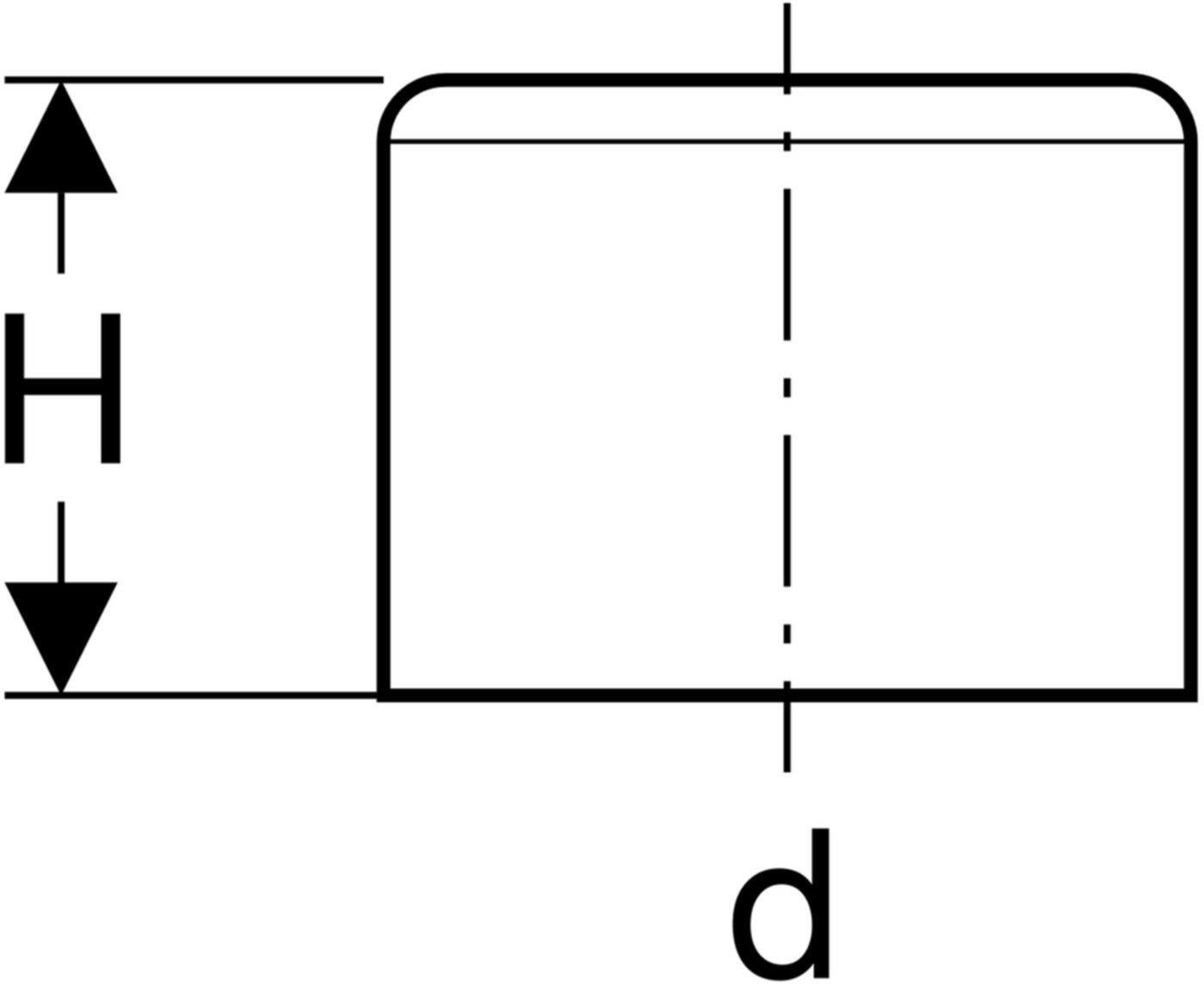 Schutzkappe transparent 18mm 16103 für Mapress Rohrenden - Mapress-Werkzeuge und Zubehör