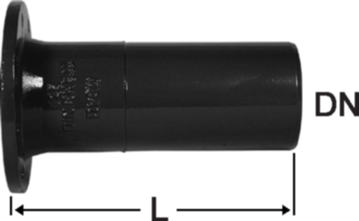 Flansch-Spitzstück Fig. 2390 DN 300 PN 16 - Von Roll Schraubmuffenformstücke