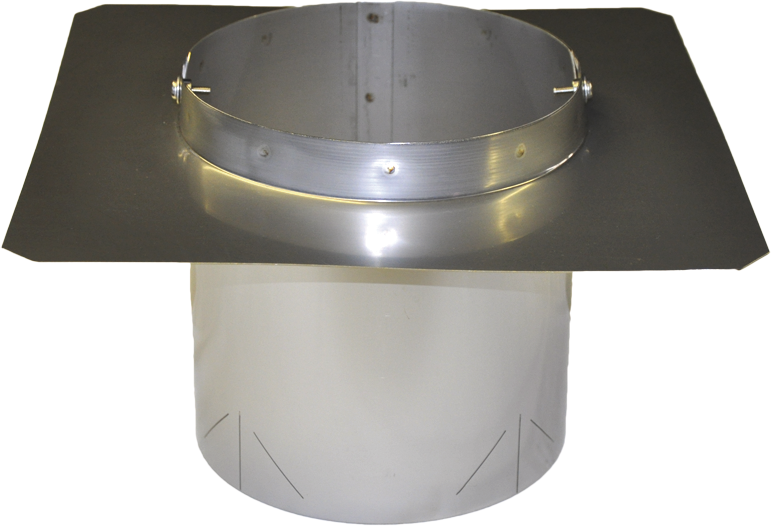 CrNi Ansatzteil universal 150 mm - Aspira Kaminhüte