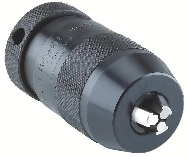 RÖHM Schnellspann-Bohrfutter, SUPRA 0.5 - 10.0 mm, 3/8"-24, 871038 - Spannen