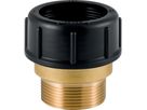Stutzen mit Verschraubung und MS-Nippel d 50mm - 1 1/2" 359.309.00.1 - Geberit-PE-Formstücke