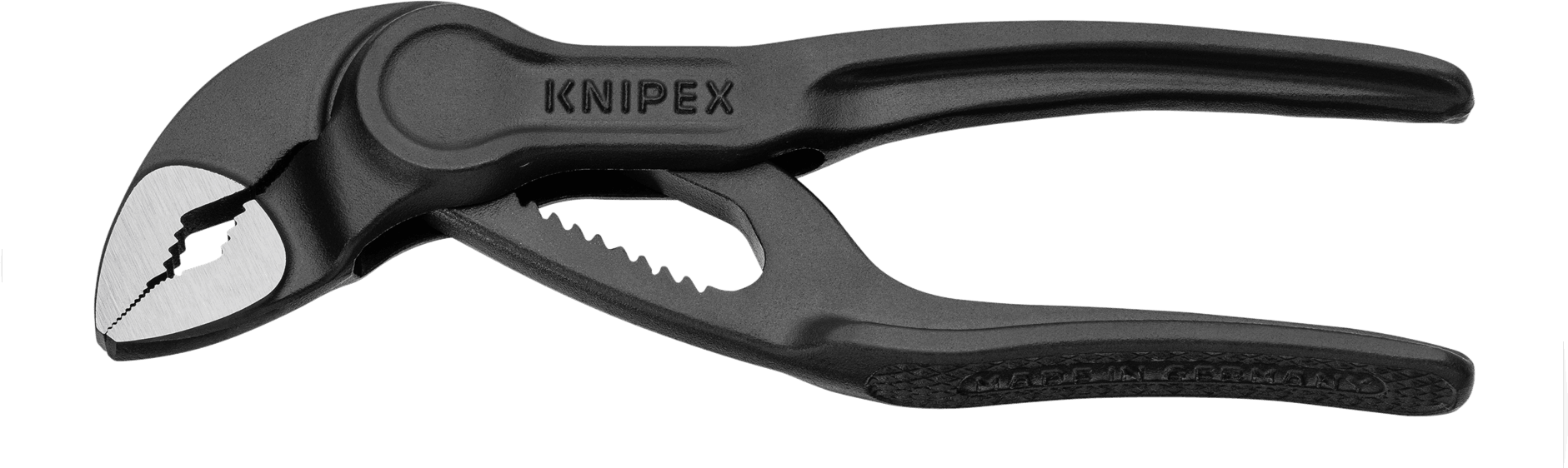 KNIPEX Wasserpumpenzange "Cobra" XS 87 00, L=100 mm , raue Oberfläche - Zangen, Schneiden
