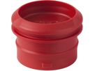Stopfen für Schutzrohr 20mm rot 651.024.00.1 - Geberit-Push Fit-Formstücke