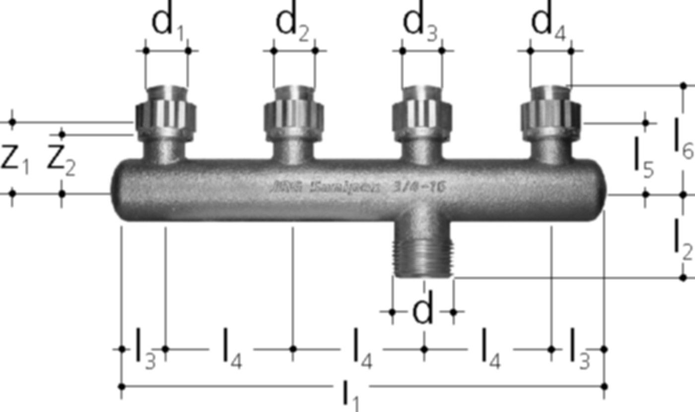 Verteiler +GF+ JRG Sanipex