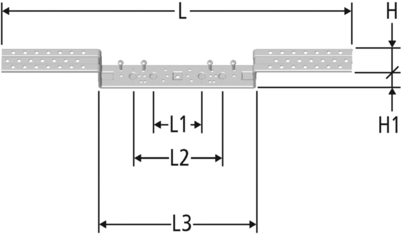 Montageschienen NUSSBAUM Optiflex