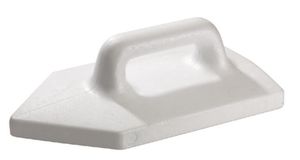 Reibscheibe, spitz, Styropor L= 320mm, L= 200mm - Bauwerkzeuge