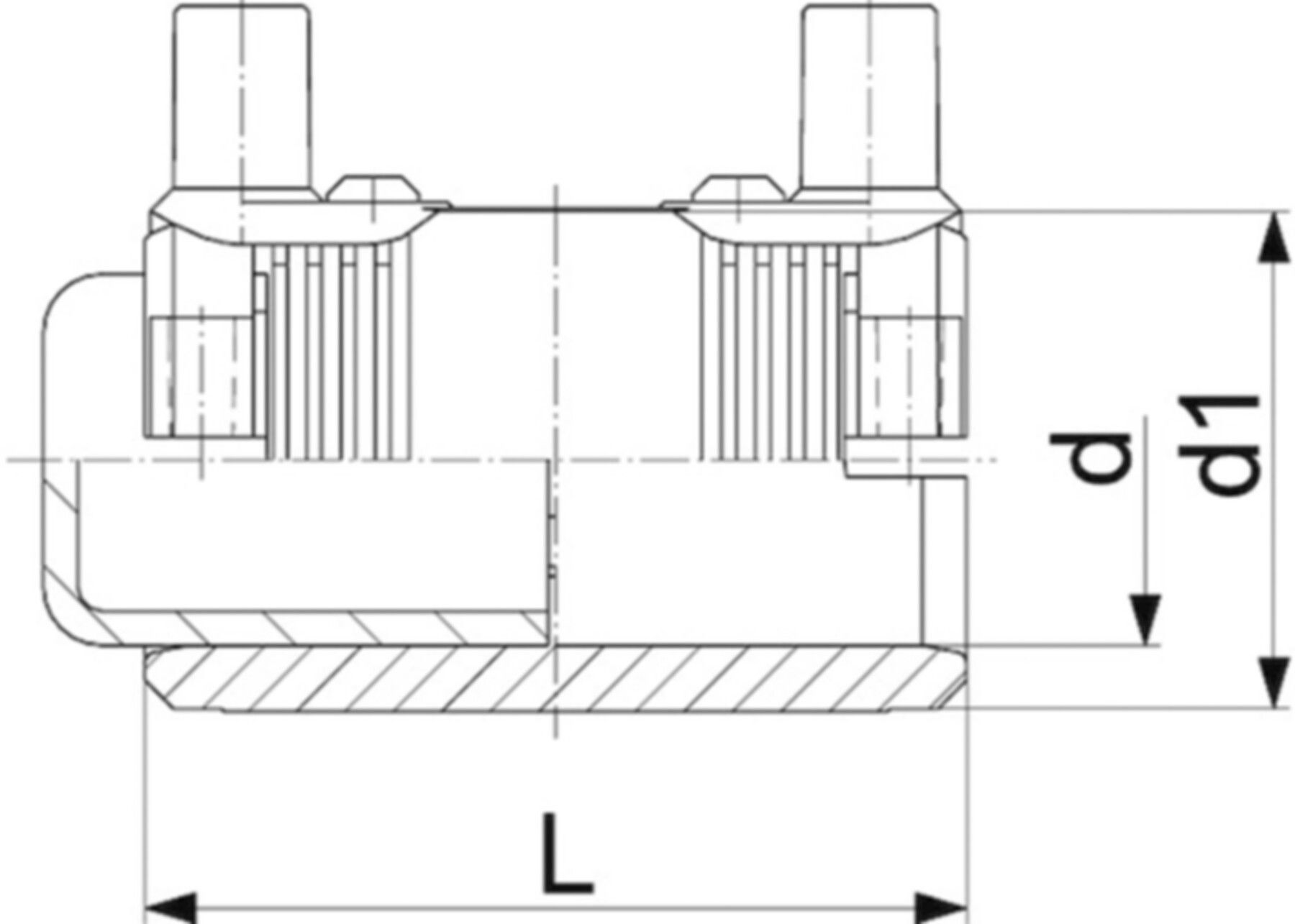 ELGEF Endkappe PN 16 (Karton à 3 Stk.) d 140mm 753 961 716 - ELGEF Plus Elektroschweissfittinge