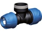 Übergangs-T-90° mit Innengewinde d 63mm - 1 1/4" 158 400 194 - GF iJoint-Klemmverbinder