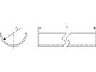 Clip-Halbschale d 16mm L=3m 760 856 602 - Halbschalen