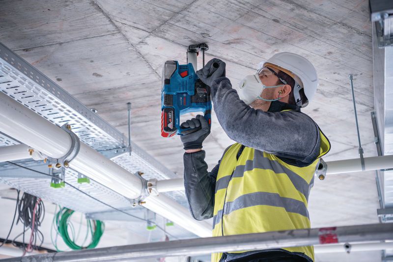 Akku-Bohrhammer mit SDS Plus GBH 18V-22 Set inkl. Staubabsaugung GDE 18V, 18V, in L-BOXX 238 - Bosch Elektrowerkzeuge