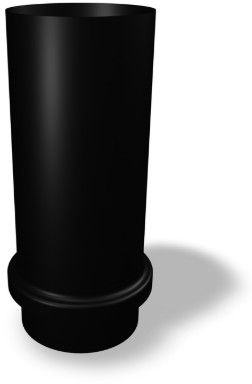 PREFA Schiebemuffe Ø 80, P.10 Schwarz, 204204 - PREFA Dachentwässerungssysteme