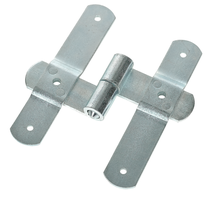 SANER Mittelbandscharnier, links ø11mm, 160x90mm, verzinkt - Jalousiebeschläge