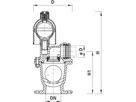 Be-/Entlüftungsventil 9830 1 - 16 bar DN 100 - Hawle Armaturen
