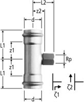 T-Stücke NUSSBAUM Optipress-Aquaplus