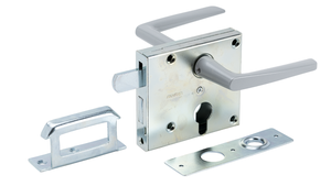 SCHÄNIS Gartentürschloss 2003G RZ 65, links/rechts, verzinkt - Türschlösser und Zubehör